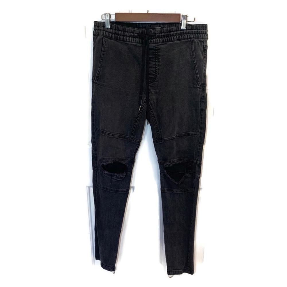 Forever 21 mens skinny jeans black size Medium